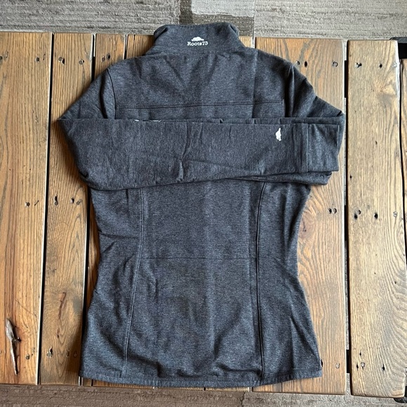 Roots Track Jacket - Charcoal Grey - S - Picture 9 of 12